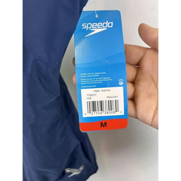 NWT Speedo‎ Navy One Piece Swimsuit Size Medium NEW - Picture 5 of 6